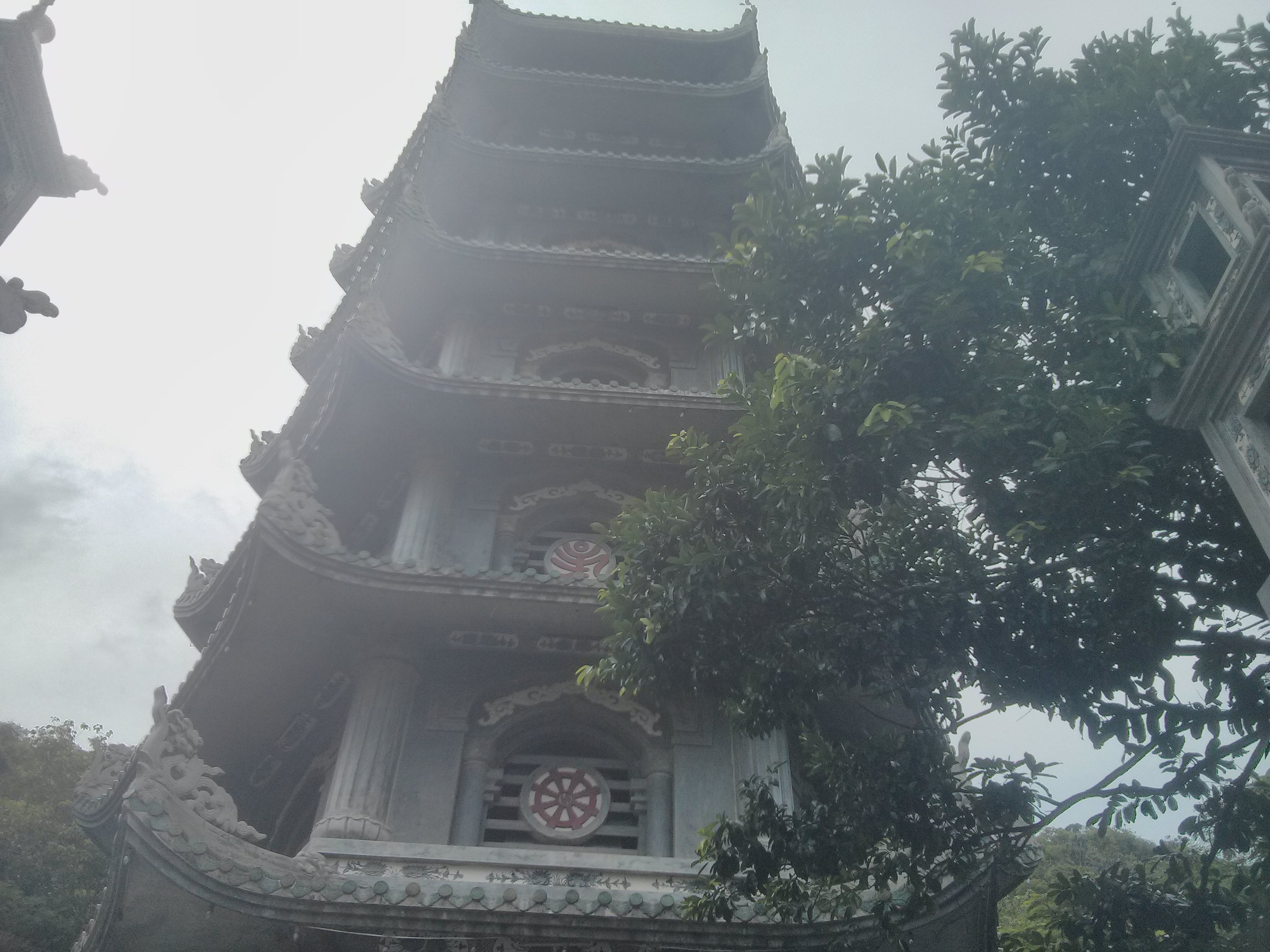 Un temple toute en hauteur