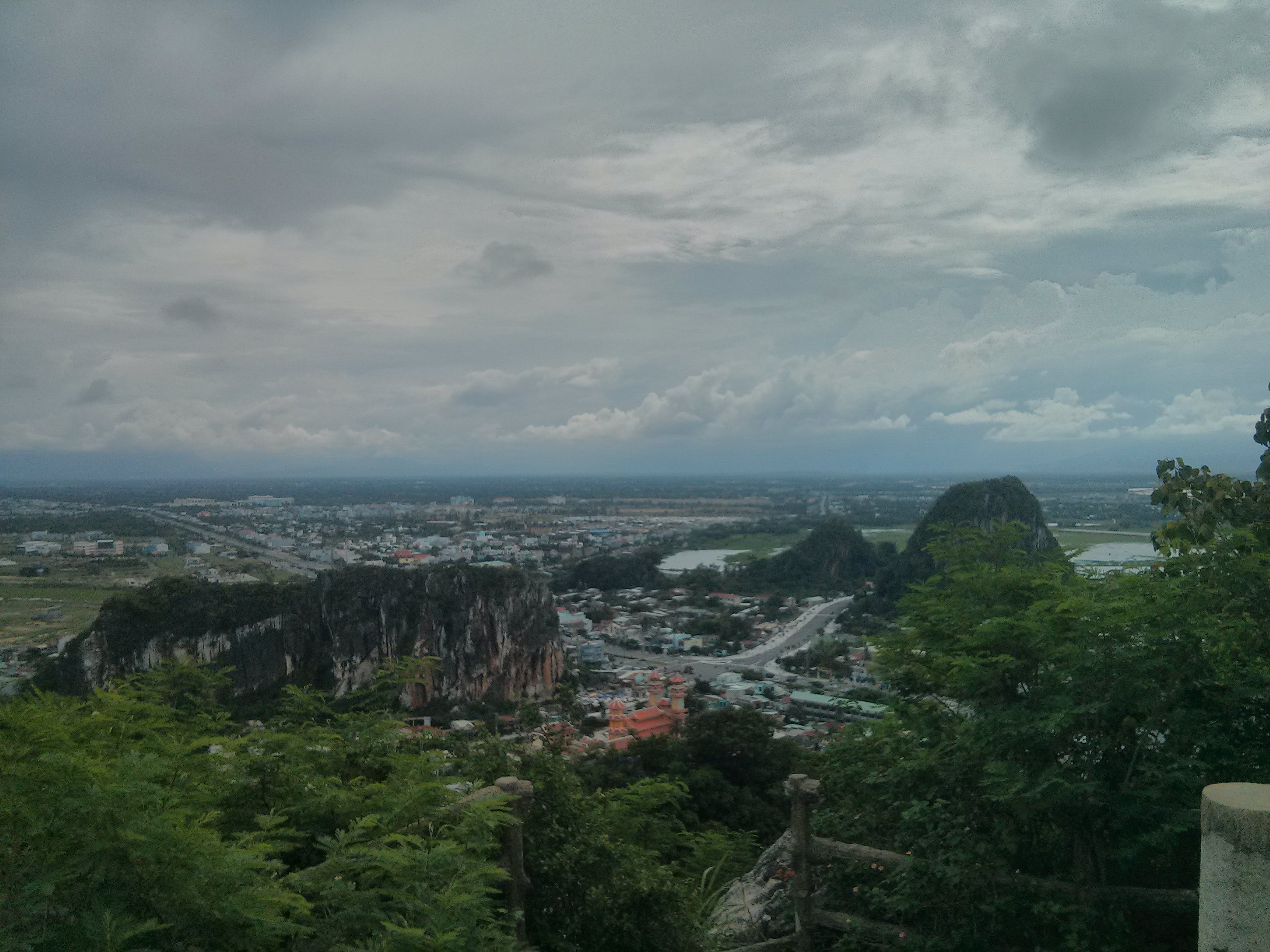 Le point de vue sur les montagnes de marbre