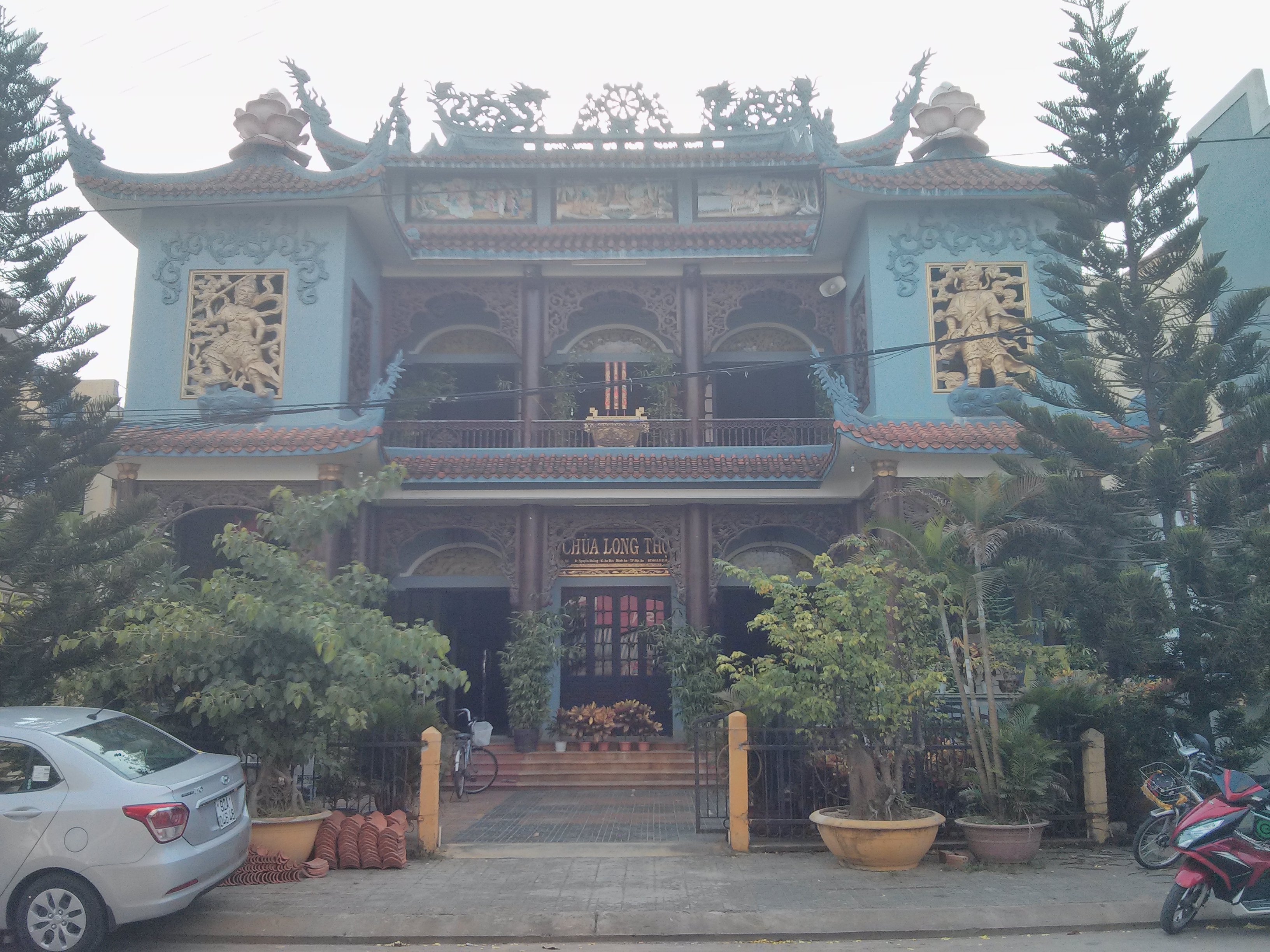 Façade d’une pagode